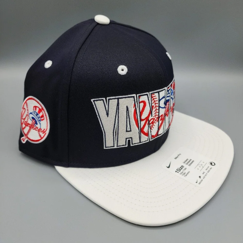 New York Yankees Nike Cooperstown Collection Pro Snapback Hat -‎ Navy